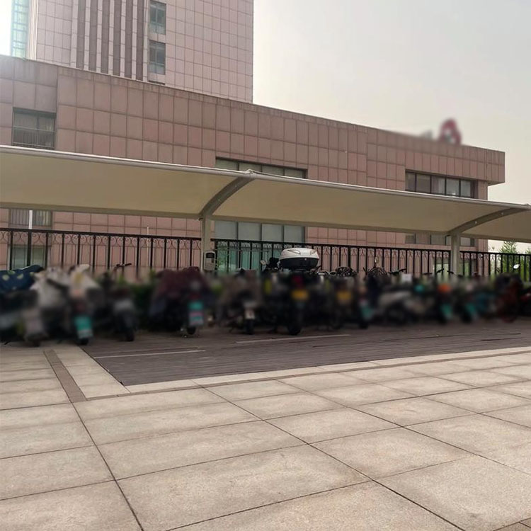 黑河膜结构电动车棚