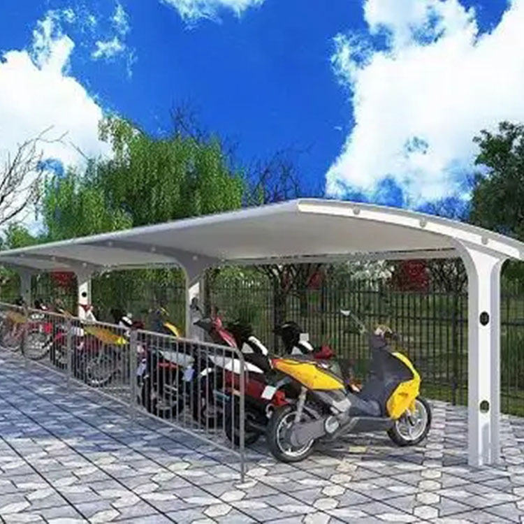 黑河膜结构电动车棚