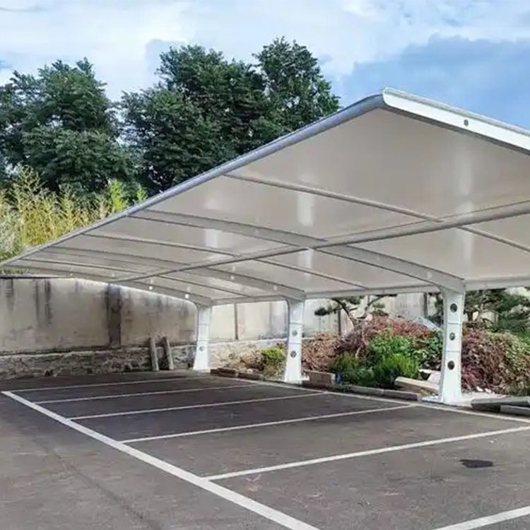 黑河膜结构汽车棚