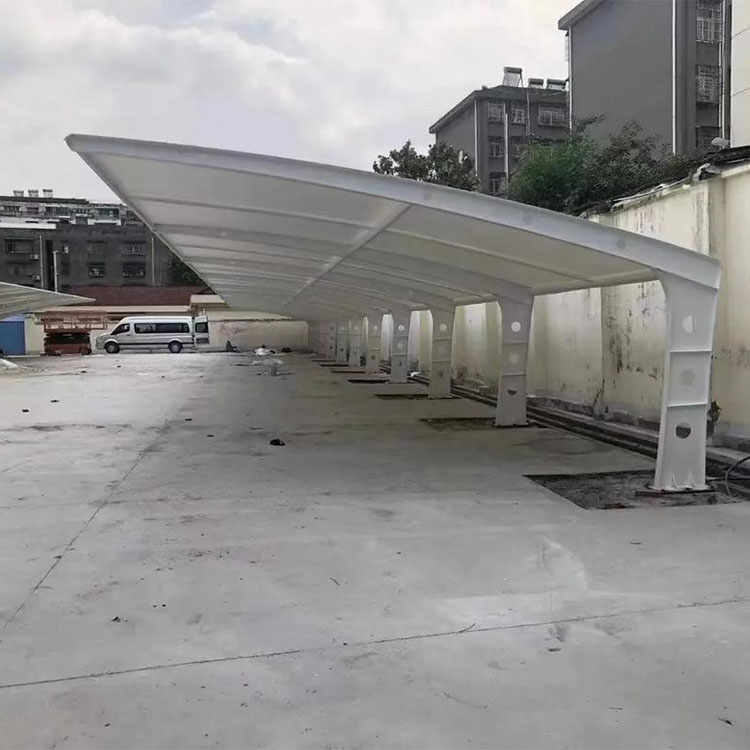 黑河膜结构汽车棚